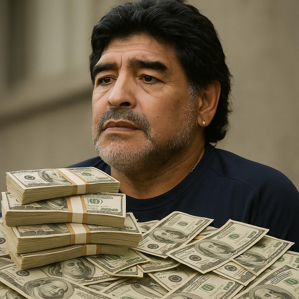 Diego Maradona Vermögen