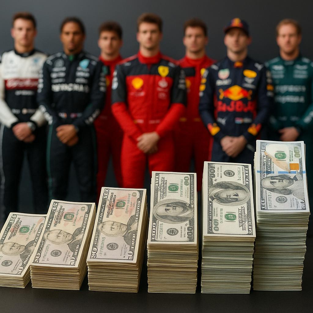 Gehälter der Formel 1 Fahrer