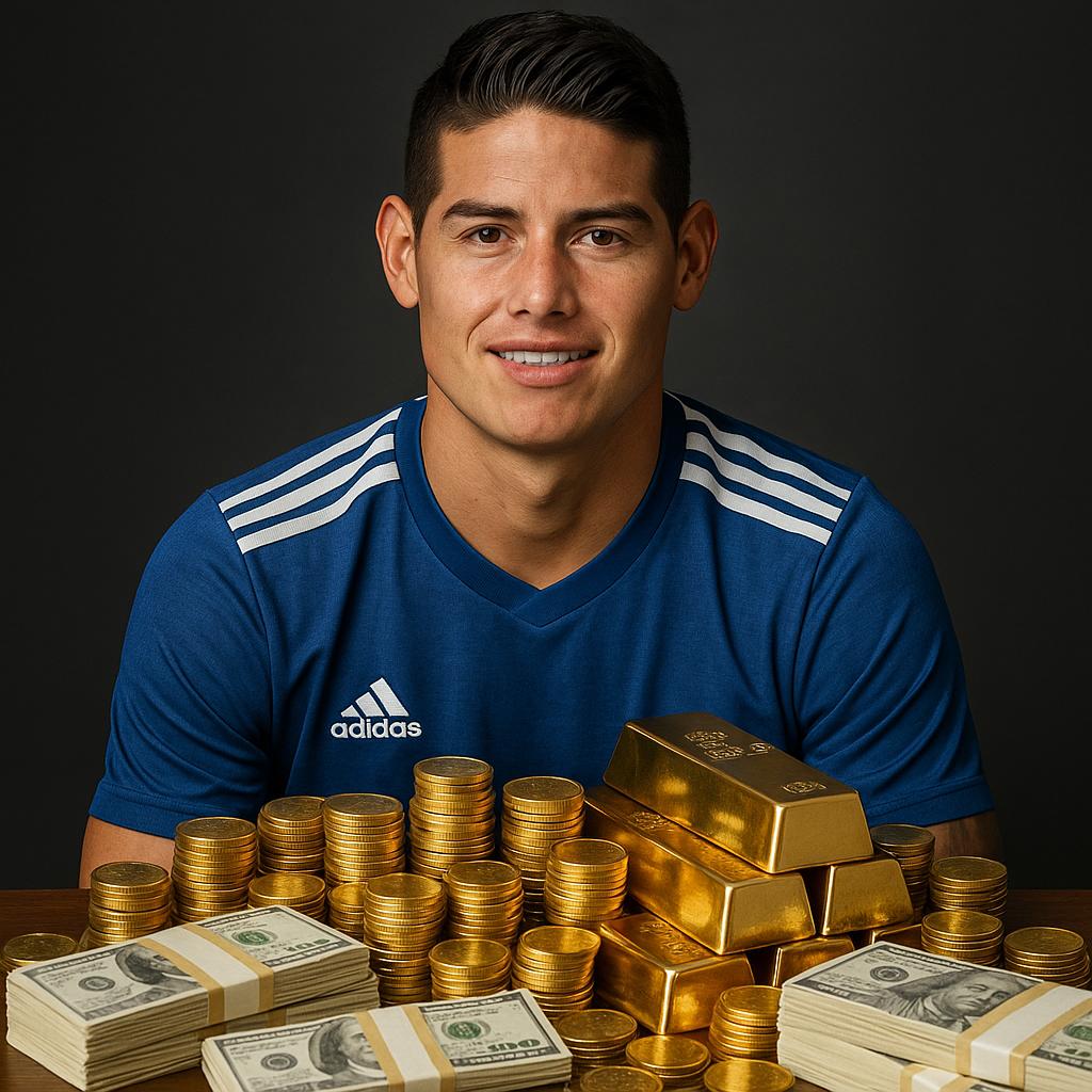 James Rodríguez Vermögen