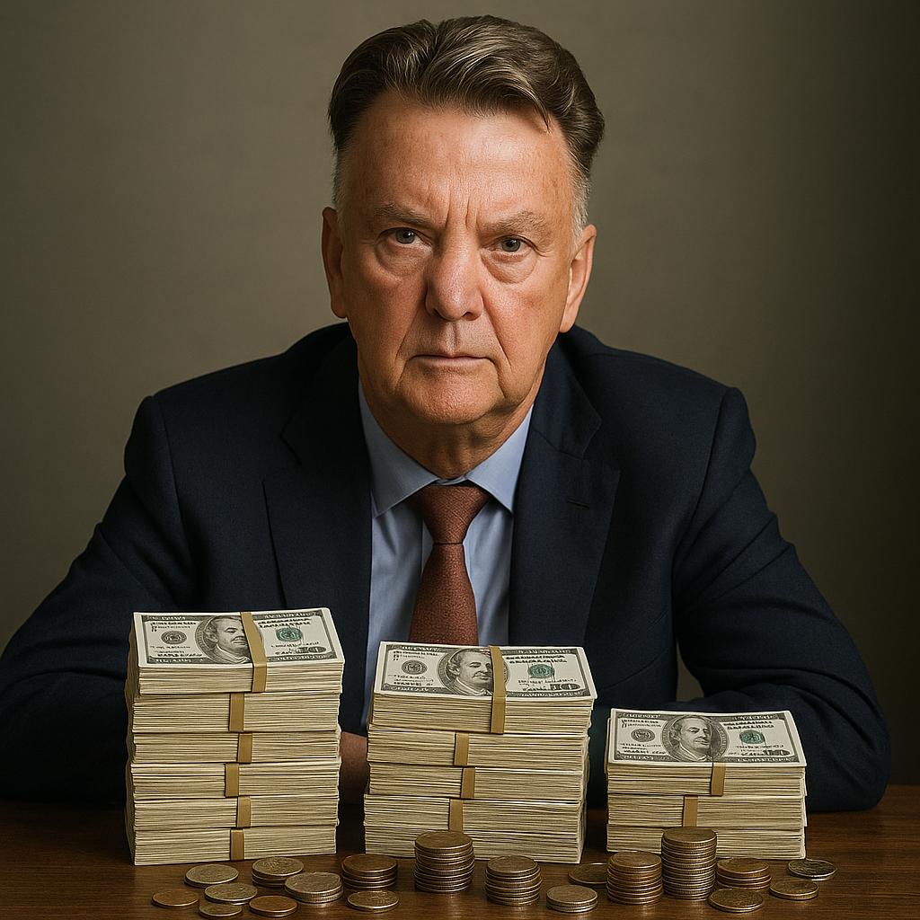 Louis Van Gaal Vermögen