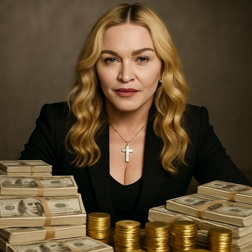 Madonna Vermögen