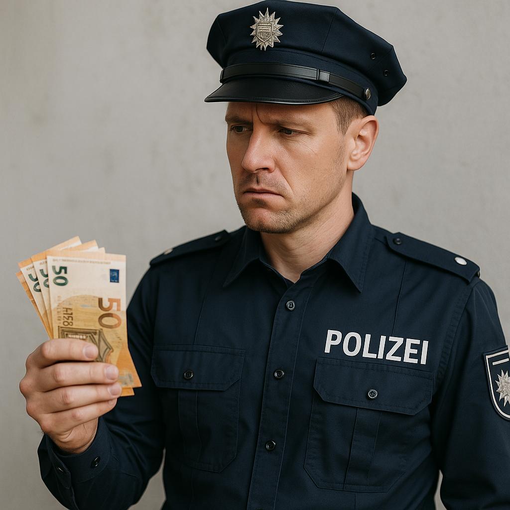 Polizist gehalt