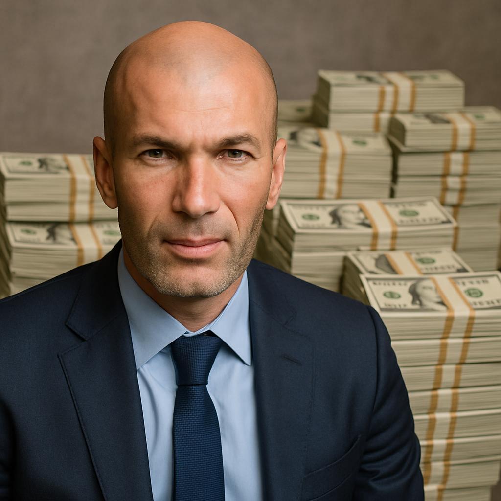 Zinedine Zidane Vermögen